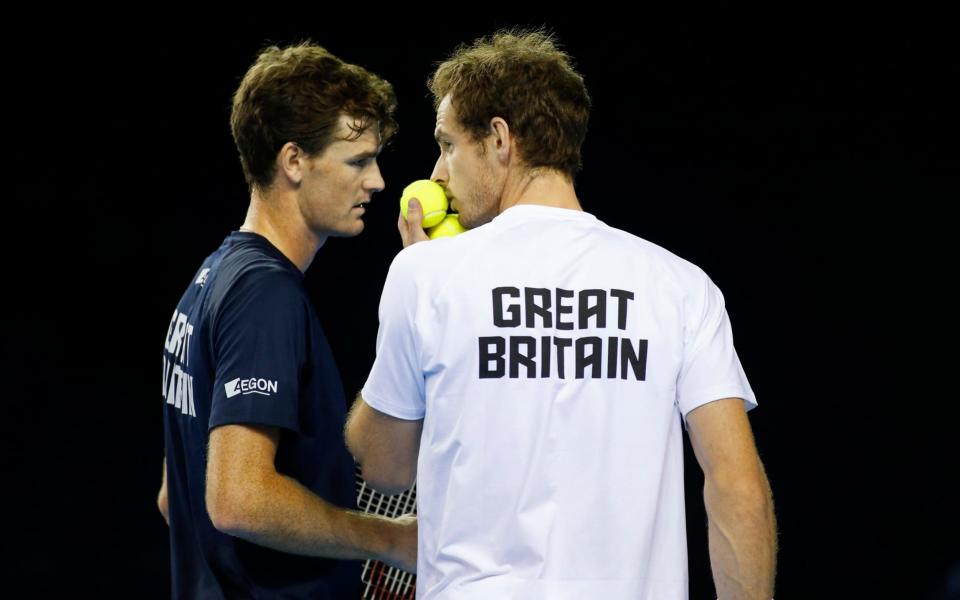 Jamie Murray (L) has vented his frustration in Miami - Action Images via Reuters