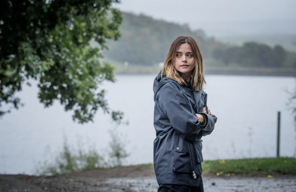 Jenna Coleman was 'completely hooked' by the 'emotional human story' at hand credit:Bang Showbiz