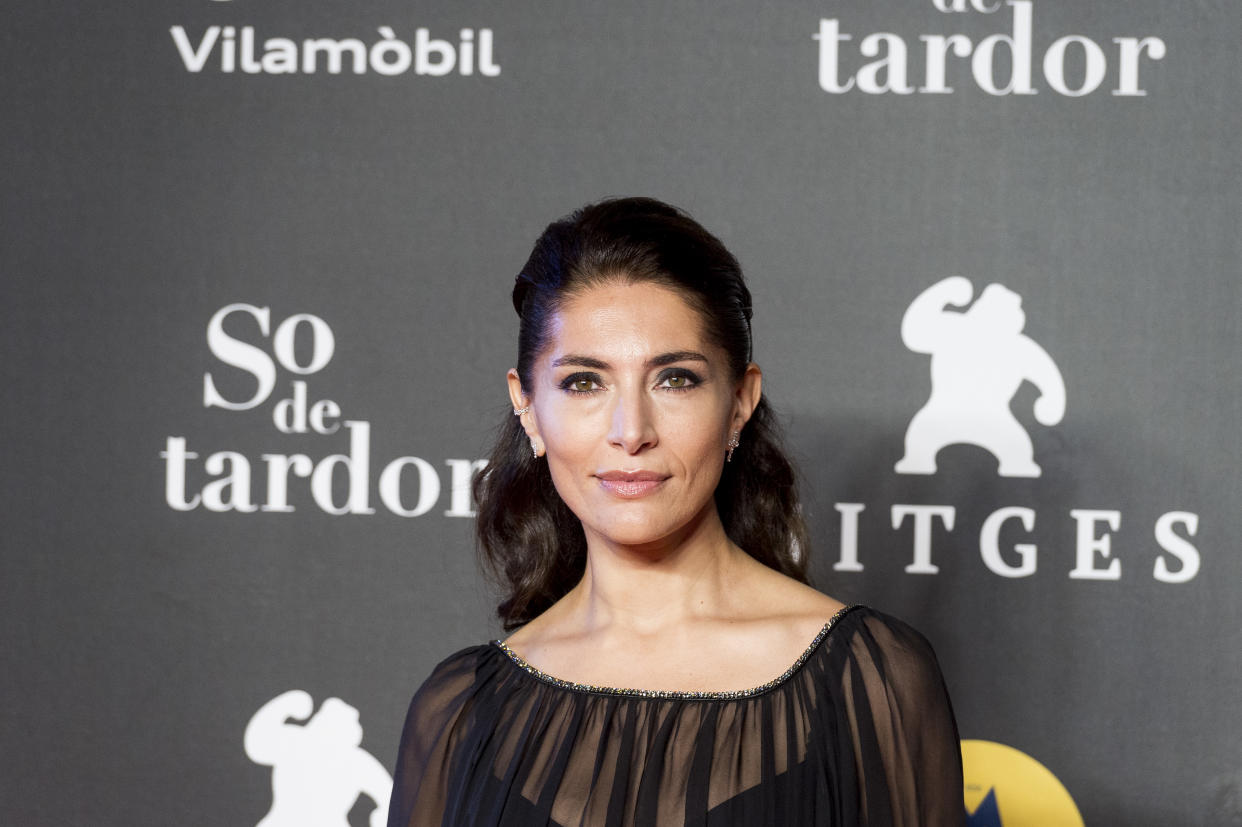 SITGES, SPAIN - OCTOBER 08: Caterina Murino attends 'Veneciafrenia' premiere during the Sitges 54th International Fantastic Film Festival of Catalonia on October 08, 2021 in Sitges, Spain. (Photo by Juan Naharro Gimenez/Getty Images)