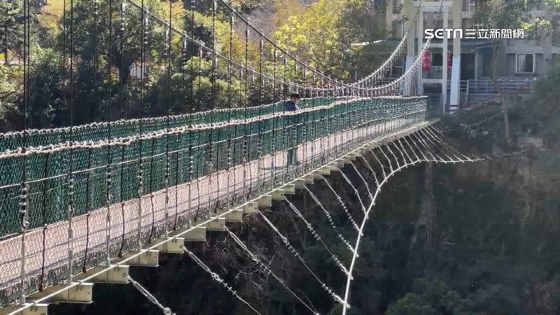 天龍吊橋以及古道將在2月1日起暫時封閉。