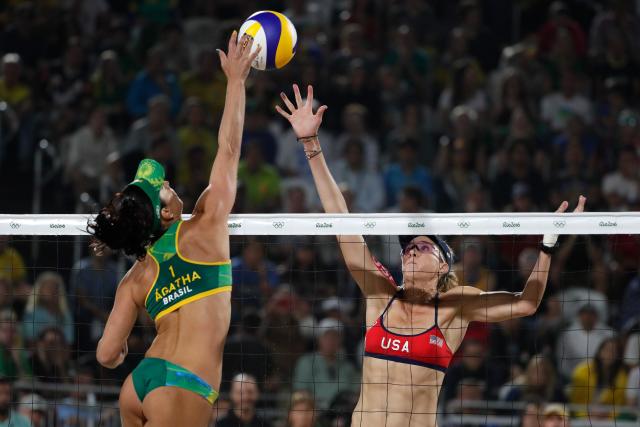 A Triumphant Brazilian Beach Volleyball Team Ends Kerri Walsh-Jennings'  Gold Medal Streak