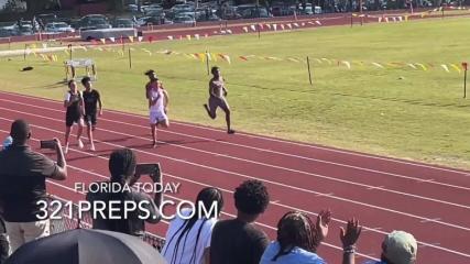 Chase Cromartie wins Cape Coast Conference 100 meters for 2024