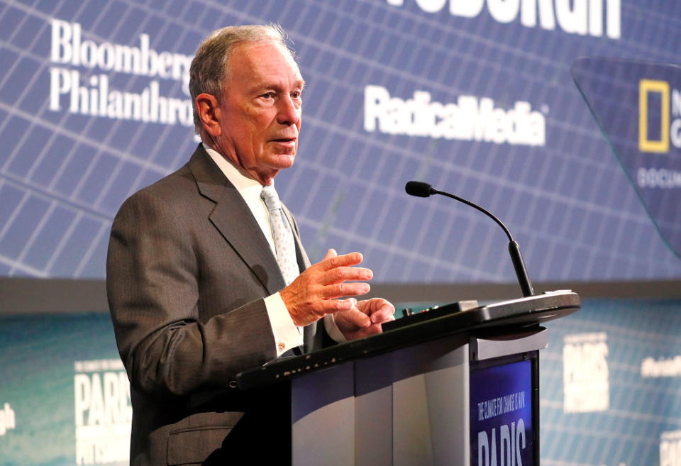 Who is Michael Bloomberg? Source: Getty
