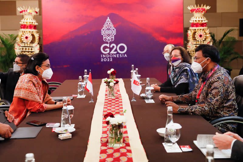 G20 finance ministers, central bankers and senior officials meet in Bali