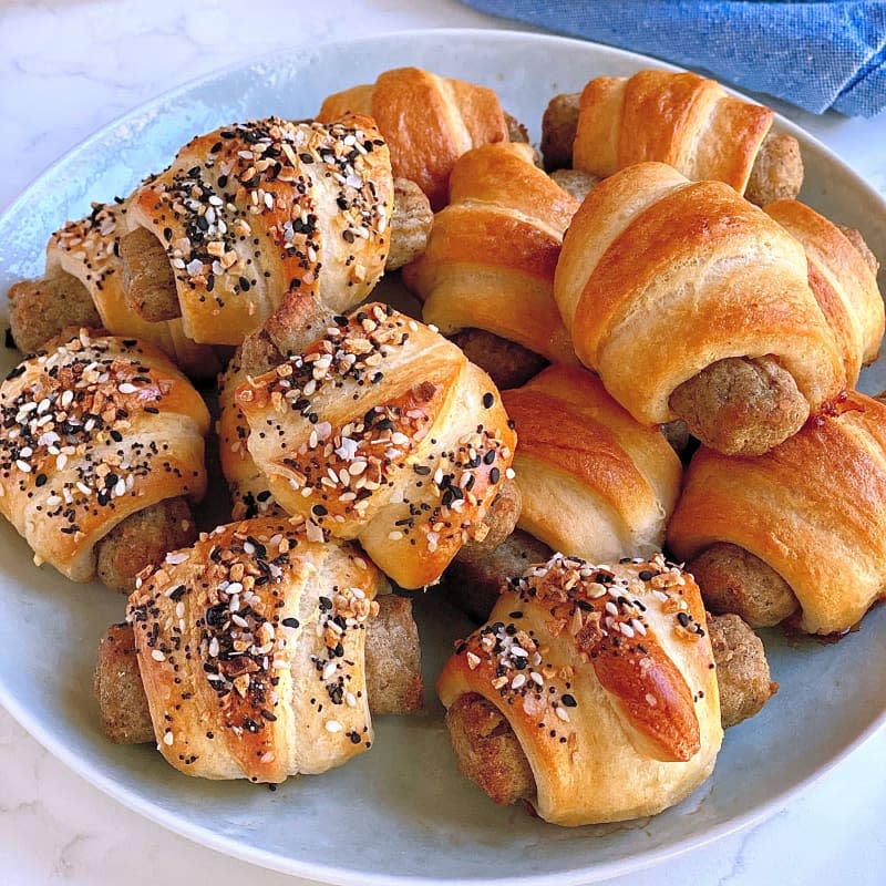 Breakfast Pigs in a Blanket 