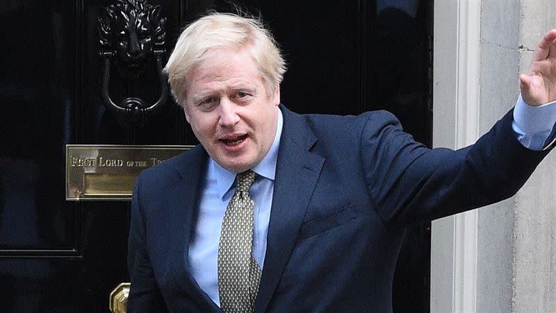 英國首相強生19日在國會下議院突脫口說中文引起熱議。（圖／翻攝自Boris Johnson臉書）