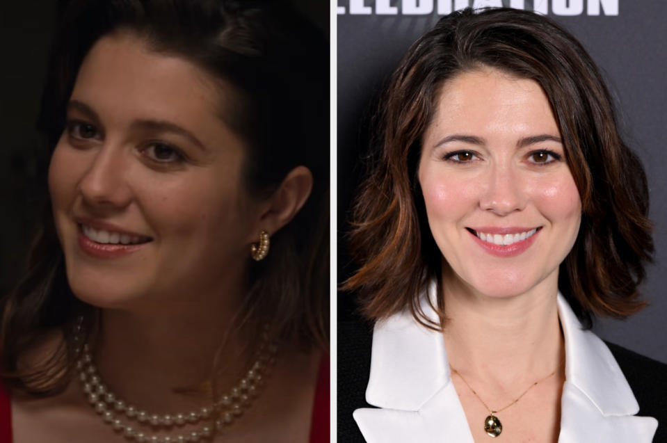 Side-by-side of Mary Elizabeth Winstead then vs. now