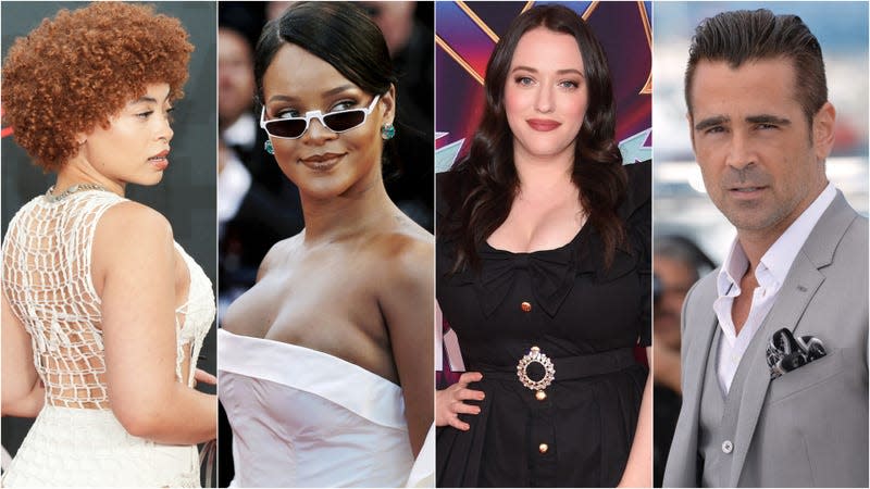 Ice Spice; Rihanna; Kat Dennings; Colin Farrell