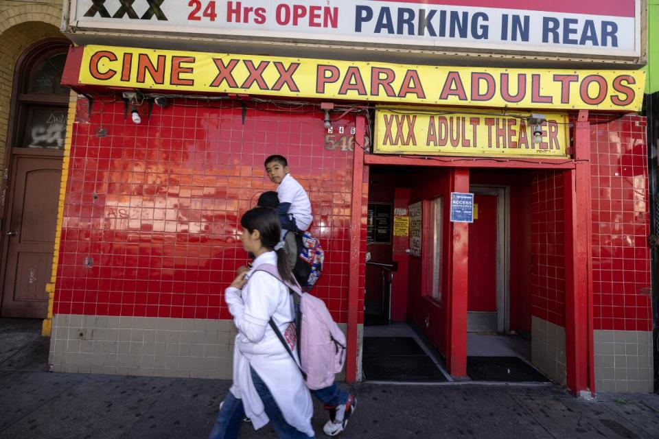 The Tiki Theater is believed to be the last porn theater in Los Angeles.