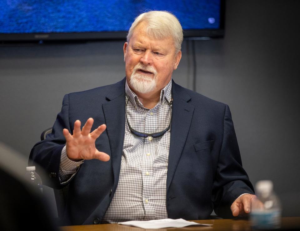 Interviews for Interim Lakeland City Commissioner - Ricky Shirah In Lakeland Fl. Monday October 10,2022Ernst Peters/The Ledger