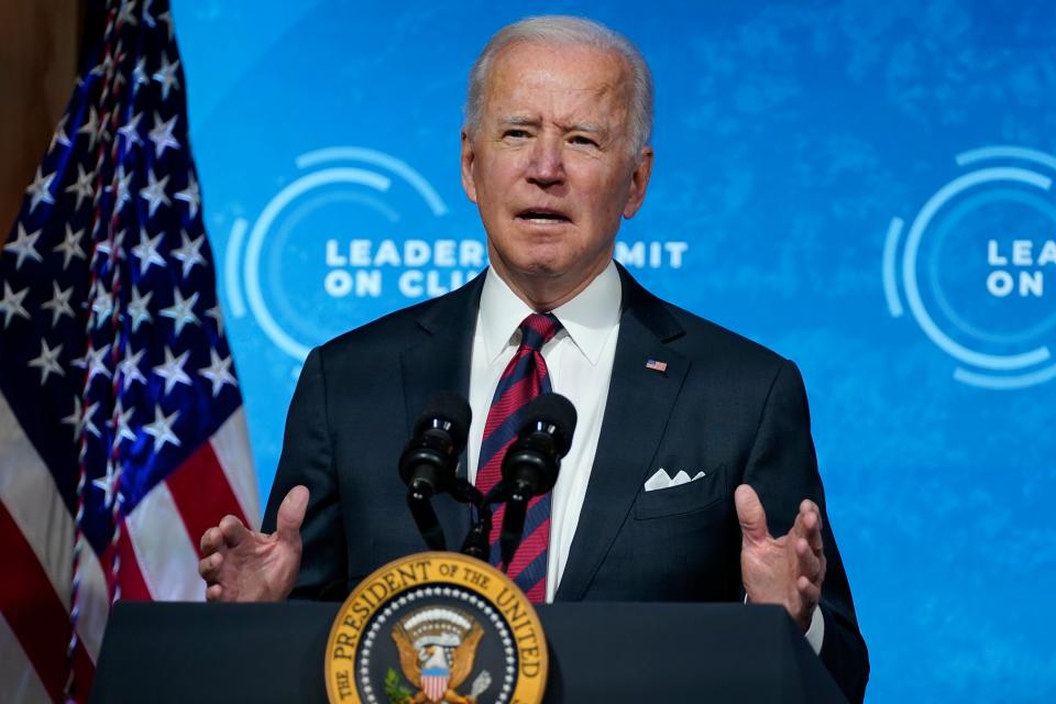 Joe Biden also addressed the summitAP