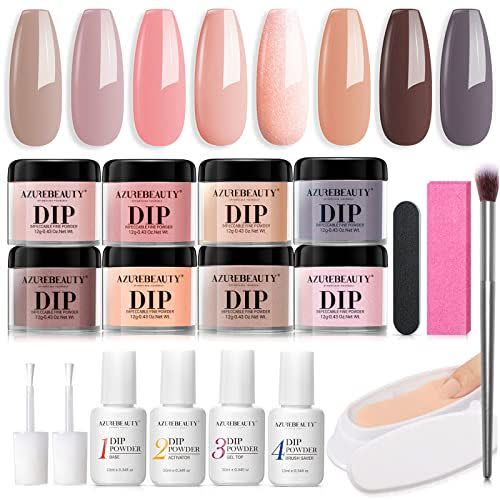 4) Dip Powder Nail Starter Kit