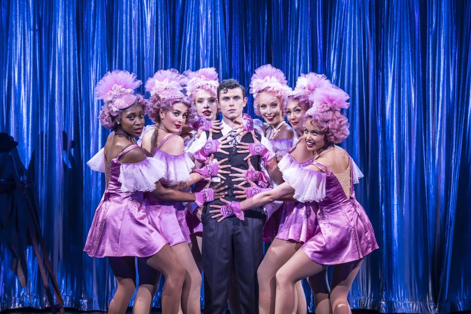 Stemp and dancers in ‘Crazy For You’ (Johan Persson)