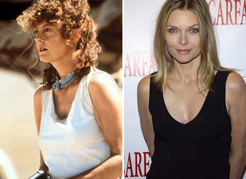 <p>Once again, Michelle Pfeiffer missed out: Susan Sarandon landed her Oscar-nominated "Thelma and Louise" role after Pfieffer dropped out.</p>