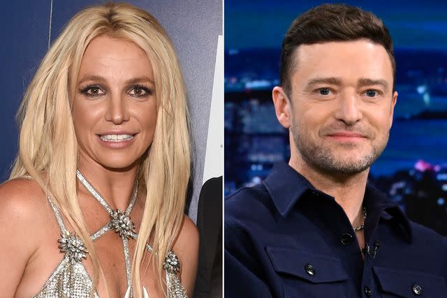 <p>J. Merritt/Getty; Todd Owyoung/NBC via Getty</p> Britney Spears, Justin Timberlake