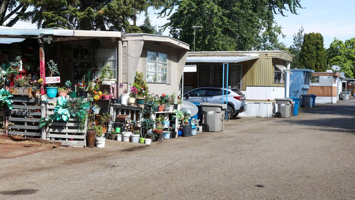 Residents at a trailer park have been unsure of their future since the city sought to purchase the two-street park earlier this year.