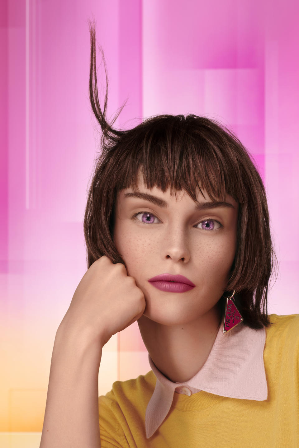 The Candy virtual muse fronting the Prada Candy new campaign. - Credit: Courtesy of Prada