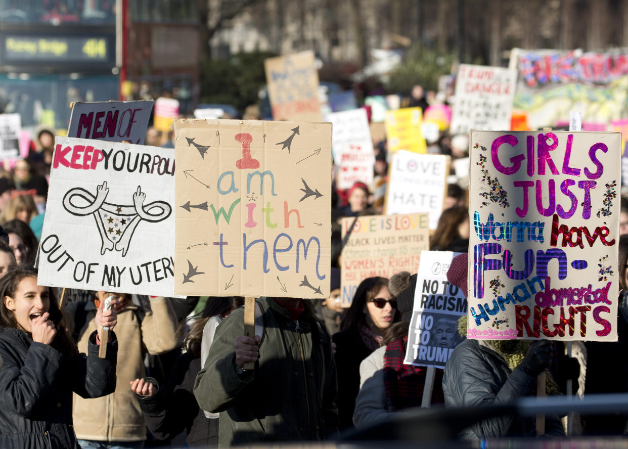 This year’s Women’s March is almost upon us [Photo: PA]