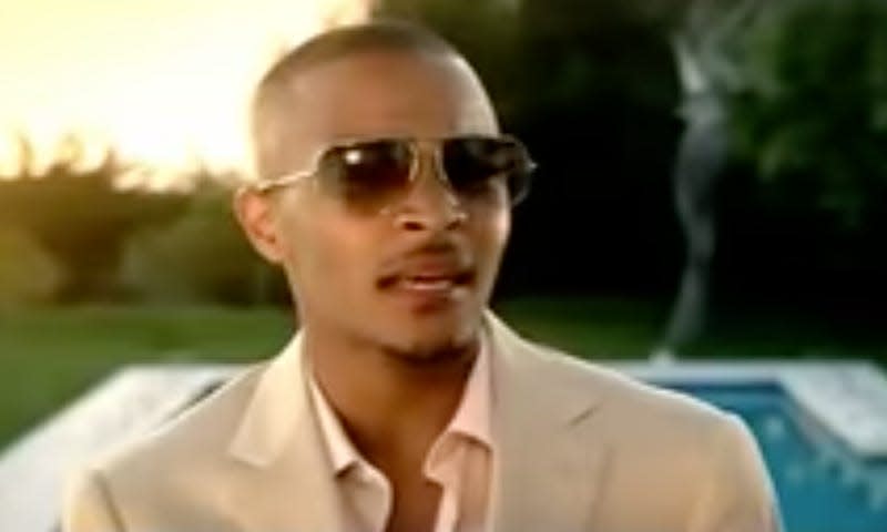 T.I. in his music video for "Whatever You Like."