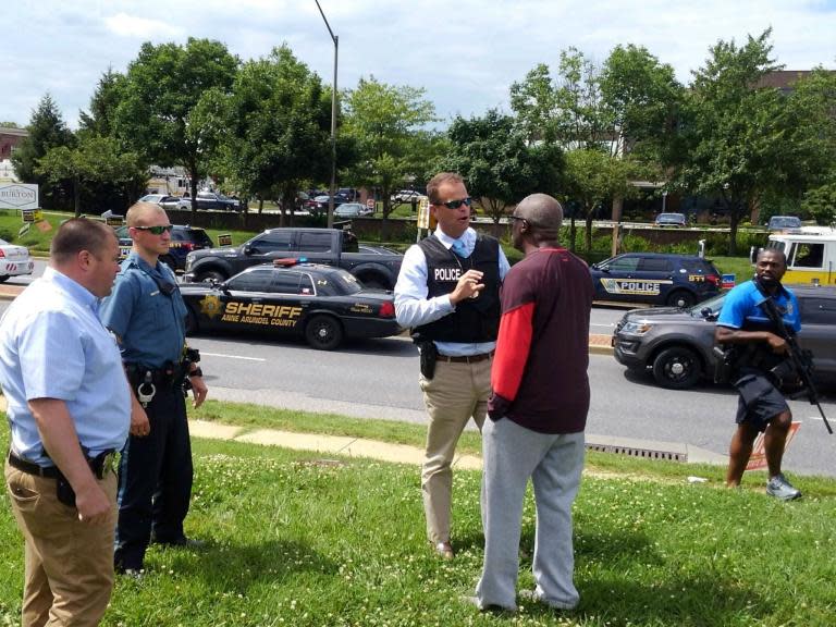 Maryland shooting: At least five dead as gunman opens fire at Capital Gazette newspaper building in Annapolis