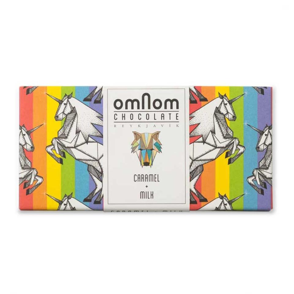 7) Omnom Caramel + Milk “Pride” Bar