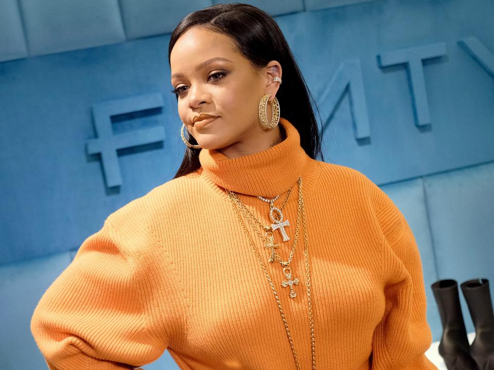 rihanna fenty nyfw