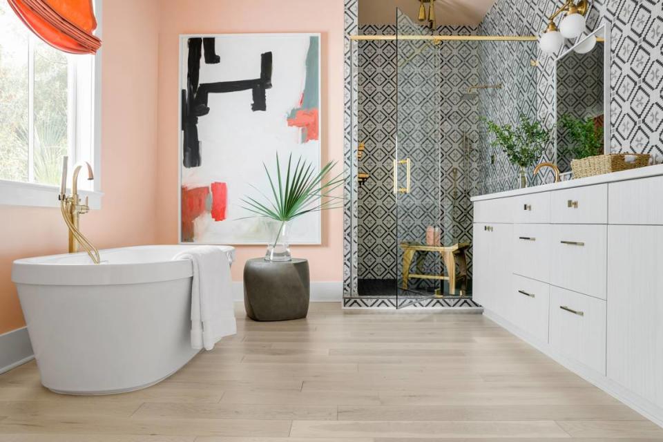 Master bathroom, HGTV Dream Home 2020 in Hilton Head, SC