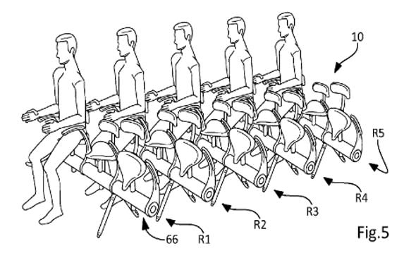 airbus reveals bicycle seats for planes