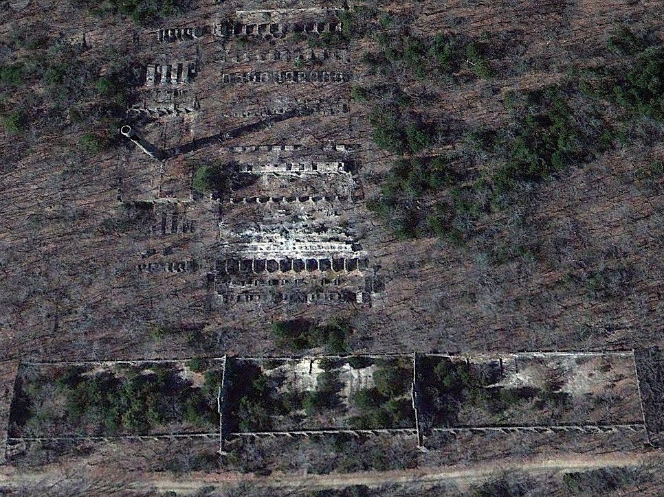 Ruins of the United Kansas Portland Cement Company, aka Le Hunt