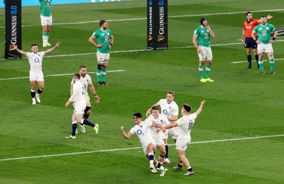 England are on a high after ending Ireland’s Grand Slam bid (Getty Images)