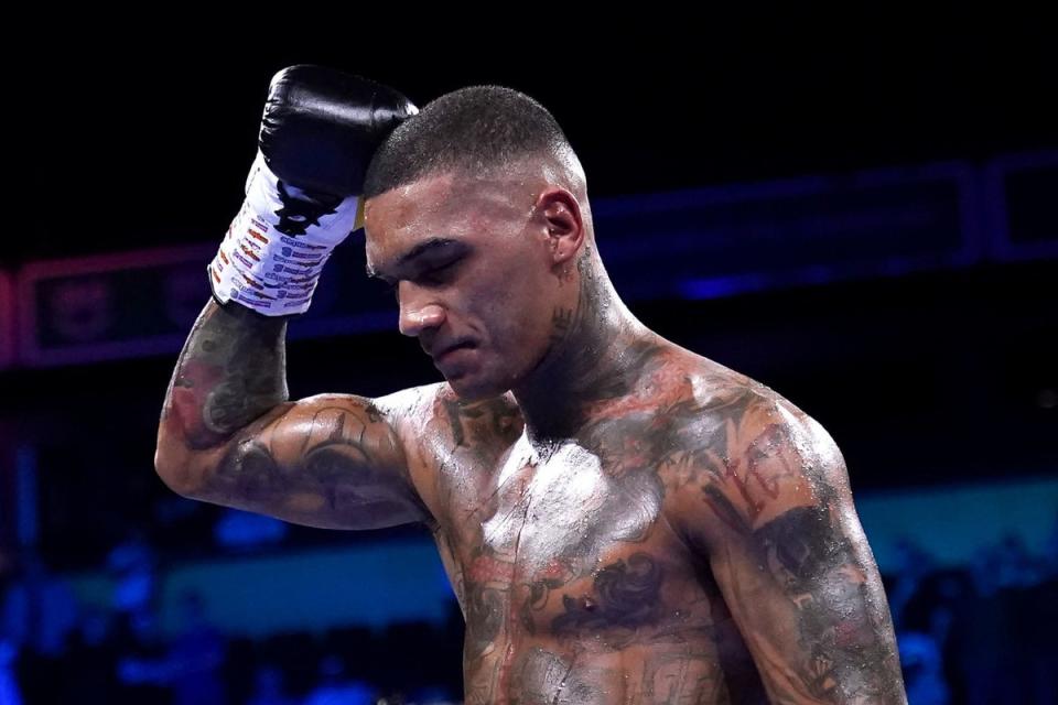 Conor Benn is unbeaten in 21 pro fights (PA)