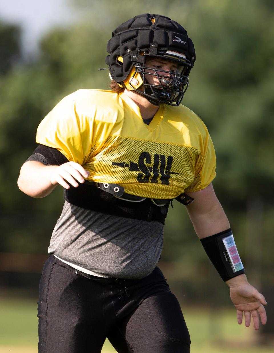 Senior Ryan Buchanan. St. John Vianney football practice. 
Holmdel, NJ
Tuesday, August 22, 2023