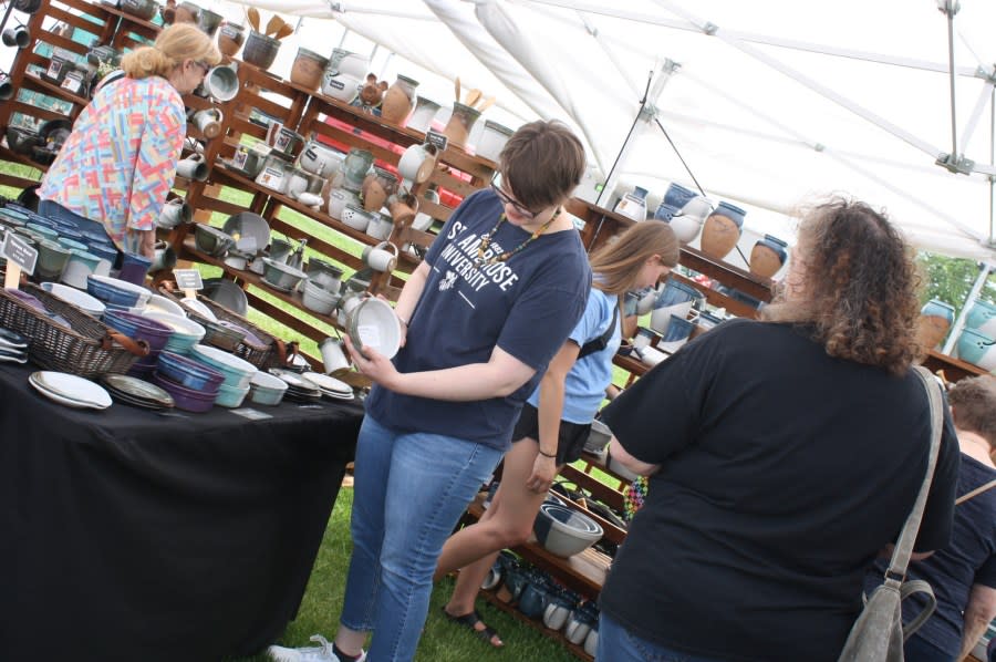 The spring Beaux Arts Fair returns to Mississippi Valley Fairgrounds (2815 W. Locust St., Davenport) on Saturday, May 11 and Sunday, May 12, 2024.