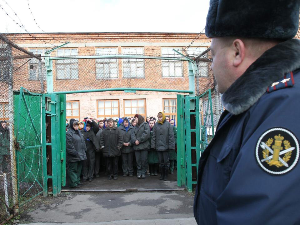 Russian penal colony.