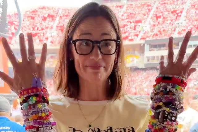 <p>Jennifer Garner/Instagram</p> Jennifer Garner at the Eras Tour