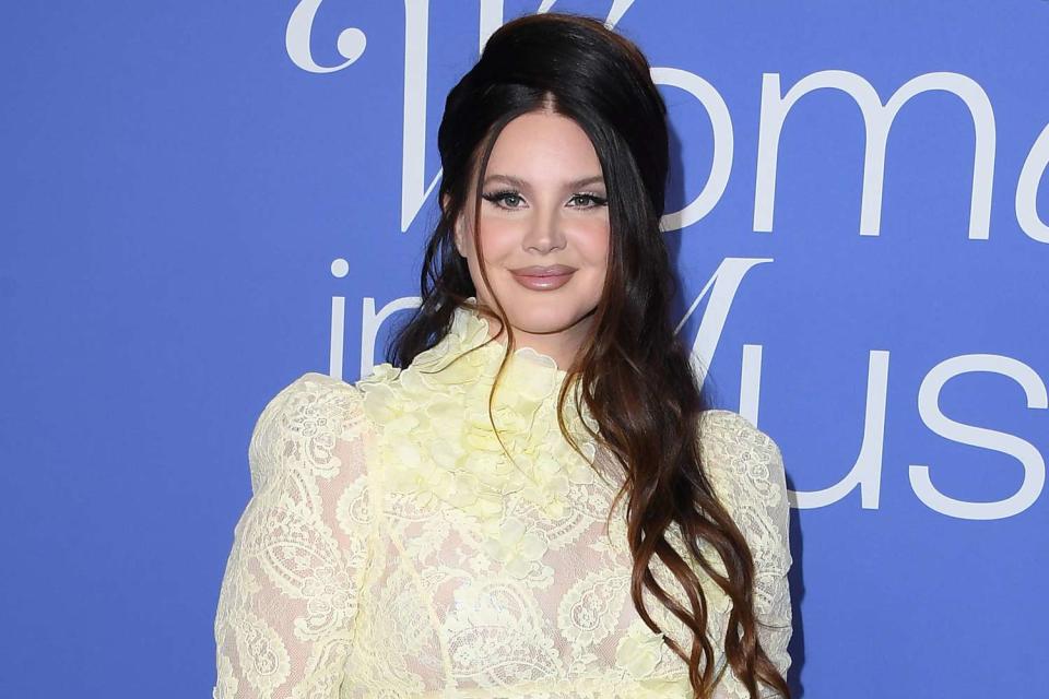 <p>Steve Granitz/FilmMagic</p> Lana Del Rey in Los Angeles in March 2023