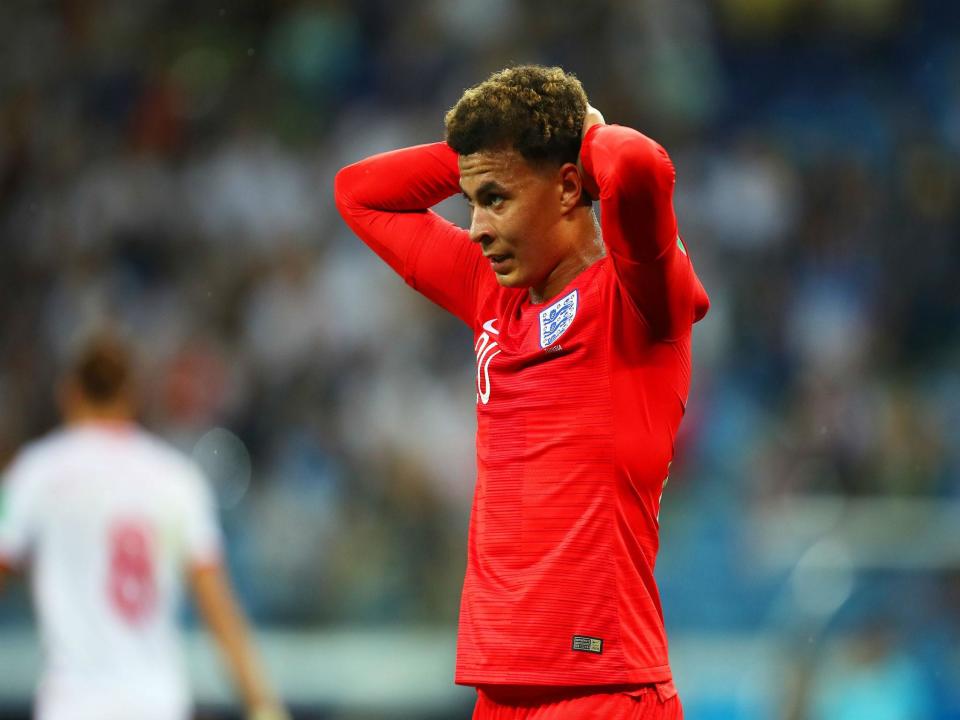 Thigh strain: Dele Alli is set to sit out England’s game with Panama