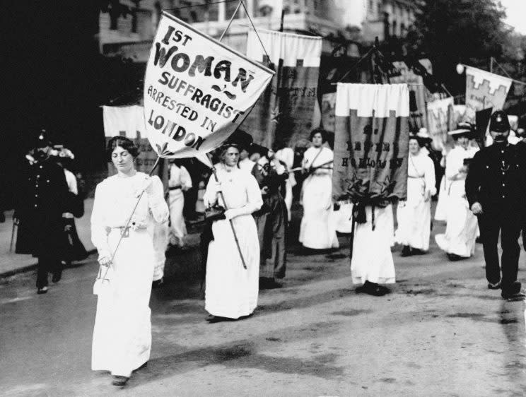 The suffragettes fought long and hard for women's right to vote [Photo: PA Images]