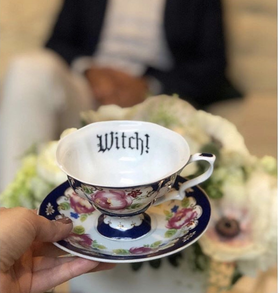 These Antique Tea Cups Actually Have Insults Written on Them, and It's Glorious