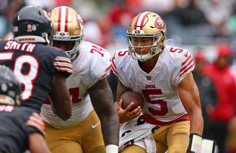 San Francisco 49ers quarterback Trey Lance has a starting job waiting for him now that Brock Purdy is undergoing surgery.