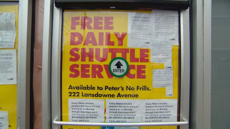 Shuttered No Frills store causes worry in Parkdale