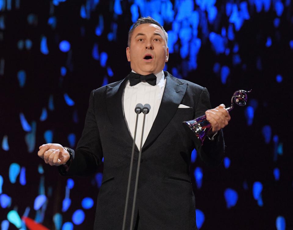 The event was hosted by David Walliams (Rex)