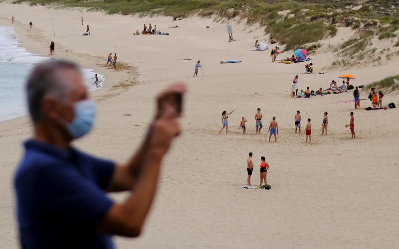 FILE PHOTO: The spread of the coronavirus disease (COVID-19) in Galicia