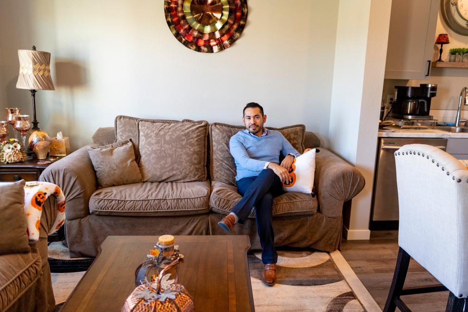 Richard C. Martinez recently purchased his new townhome in Ault. He closed on the two-bedroom, two-bath townhome with a two-car garage for $224,050 in January. The median sales price for a townhome in Fort Collins at the end of September was $360,000.