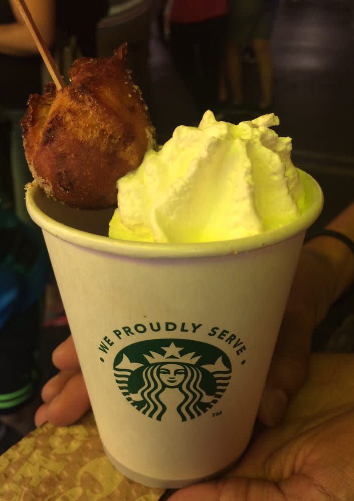 Deep Fried Starbucks at the San Diego County Fair