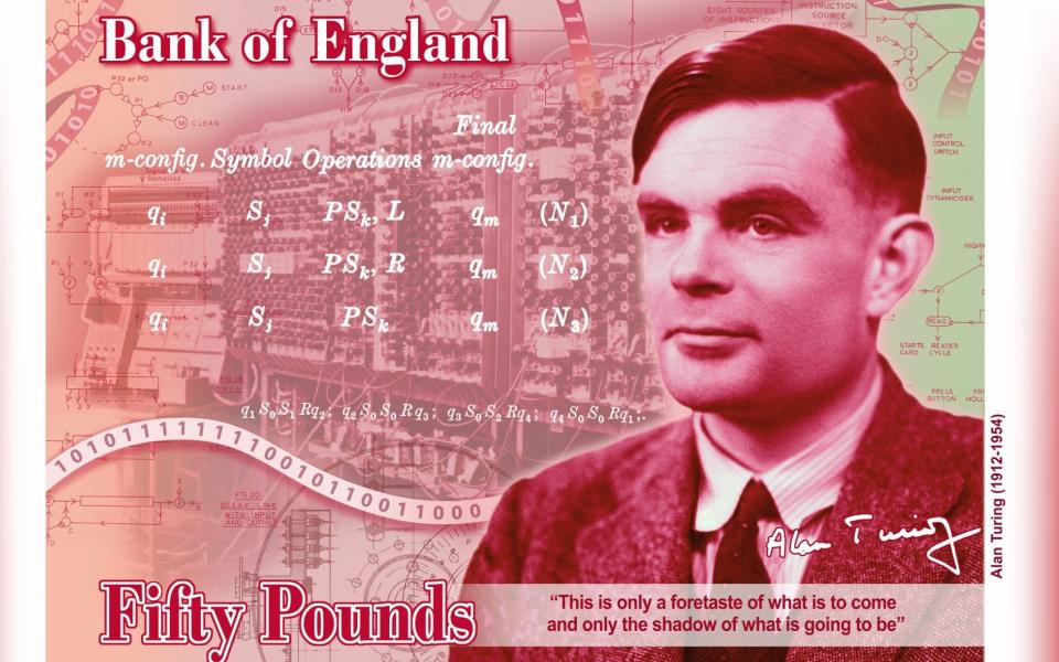 Alan Turing was an English mathematician considered by many to be the father of artificial intelligence. - Bank of England