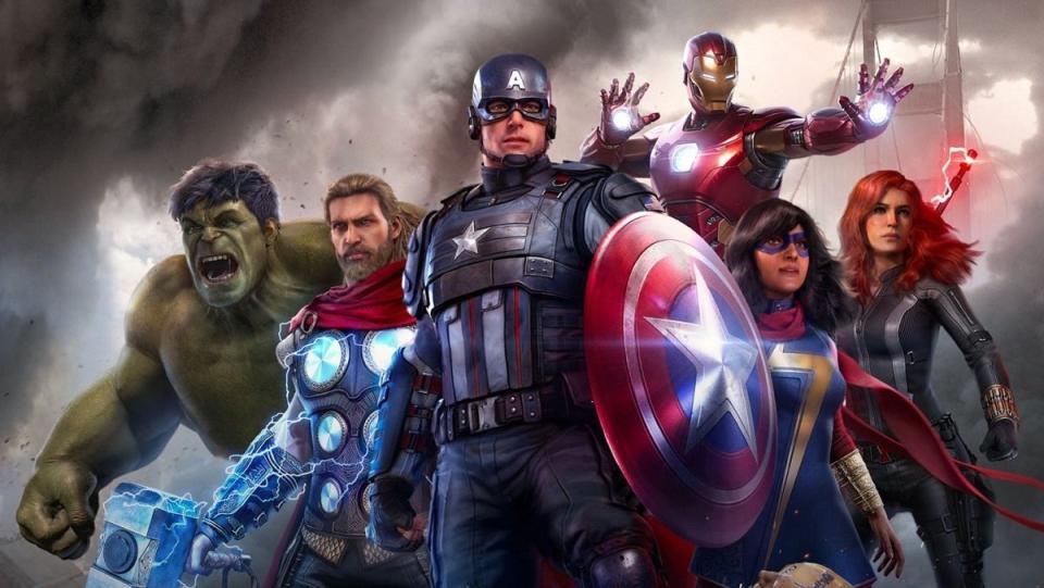 The roster of the Marvel's Avengers 2020 video game.