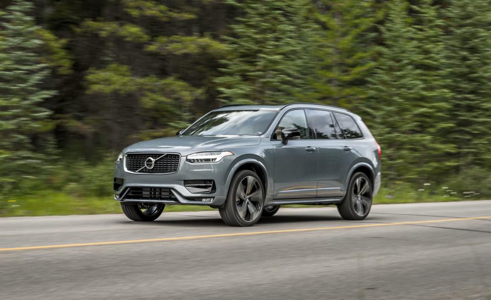 <p>While the 2020 Volvo XC90 isn't mechanically different from its 2019 predecessor—aside from a few minor tweaks to the plug-in hybrid version—it remains a stylish and compelling luxury three-row crossover. Read the full story <a href="https://www.caranddriver.com/reviews/a28828262/2020-volvo-xc90-drive/" rel="nofollow noopener" target="_blank" data-ylk="slk:here;elm:context_link;itc:0;sec:content-canvas" class="link ">here</a>.</p>