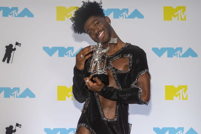 Lil Nas X attends the MTV Video Music Awards in 2022. File Photo by Gabriele Holtermann/UPI