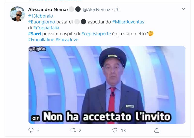 Dai fotomontaggi di Sarri nelle vesti di postino, al confronto tra Poste Italiane e Amazon nella velocità di consegna, fino al rifiuto del ct a partecipare al programma "C'è POSTE per te", ecco i meme più bizzarri.